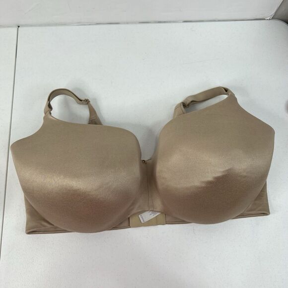 Cacique 44G Bra Balconette Lightly Lined Full Coverage Underwired Beige Women’s - Picture 2 of 13